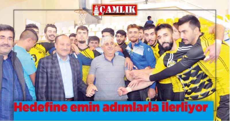 Hedefine emin adımlarla ilerliyor