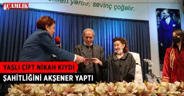 Ankara’da 75. Yıl Huzurevinde yaşayan yaşlı çift,14 Şubat Sevgililer Günü’nde evlenme kararı aldı