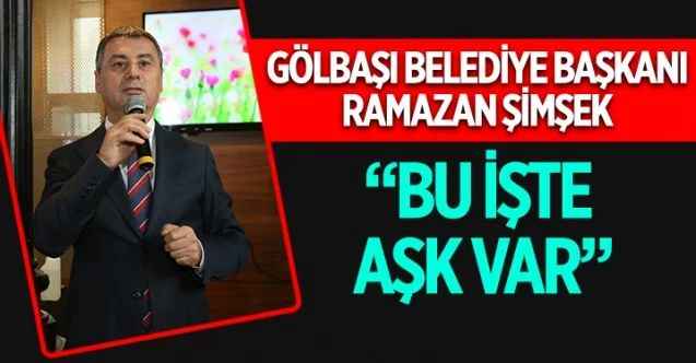 Gölbaşı Belediye Başkanı Ramazan Şimşek İncek Hizmet Binası’nın açılışının 2. Yılı sebebiyle bir etkinlik düzenledi