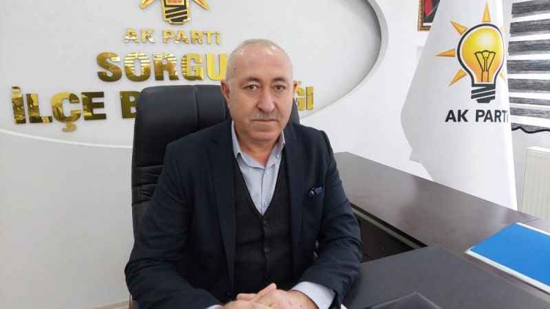 Ak Parti Sorgun İlçe Başkanı Mesut Kılıç, kimseyi ötekileştirmeden çalıştıklarını söyledi