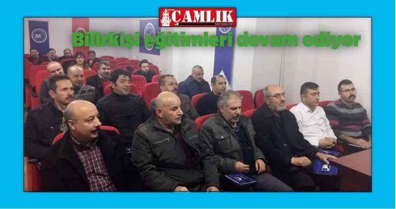 Bilirkişi eğitimleri devam ediyor