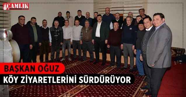 Kahramankazan Belediye Başkanı Serhat Oğuz, köy ziyaretlerini sürdürüyor