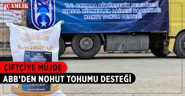 Ankara Büyükşehir Belediyesi tarafından nohut tohumu desteği için başvuru süreci başlatıldı