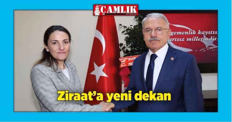 Ziraat'e yeni dekan