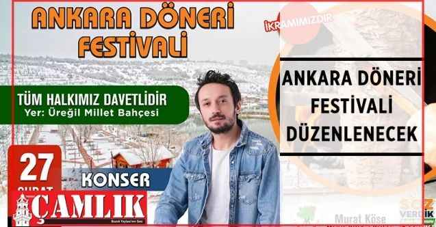 Mamak’ta Ankara Döneri Festivali düzenlenecek