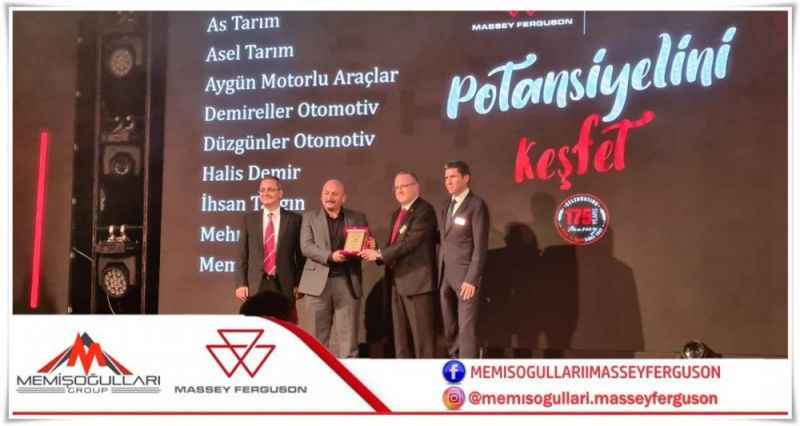 Ödüller Memişoğulları’na. Massey Ferguson Bayi 2021 Ödüllerinin Sahibi Oldu