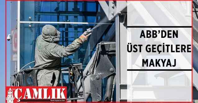 Ankara Büyükşehir Belediyesi, Başkent’te yıpranan ya da boyası dökülen 17 yaya üst geçidinde temizlik, bakım, onarım ve boyama çalışması başlattı