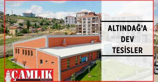 Altındağ'da 6 dev spor tesisi Necip Fazıl Kültür Merkezi'nde gerçekleştirilen törenle açıldı