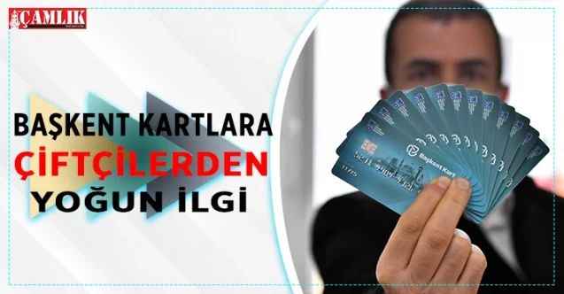 Ankara Büyükşehir Belediyesi tarafından dağıtımına başlanan Başkent Kartlara Başkentli yerli üreticiler yoğun ilgi gösteriyor