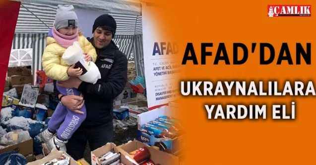 Afet ve Acil Durum Yönetimi Başkanlığı (AFAD) Ukraynalılara yönelik yardımların devam ettiğini belirterek bir video yayınladı