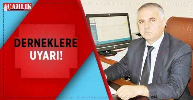 İl Sivil Toplumla ilişkiler Müdürü Hakkı Yurtlu, idari yaptırımlar konusunda dernek yöneticilerine uyarıda bulundu