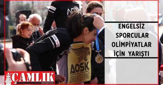 Türkiİşitme Engelliler Türkiye Şampiyonası ve Olimpiyat Seçmeleri kapsamındaki oryantiring şehir yarışları düzenlendi