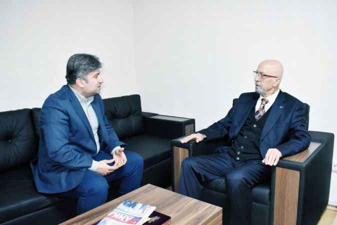 Ünsal Allıoğlu Çamlık Ankara bürosunu ziyaret etti  BİRLİKTELİK VURGUSU