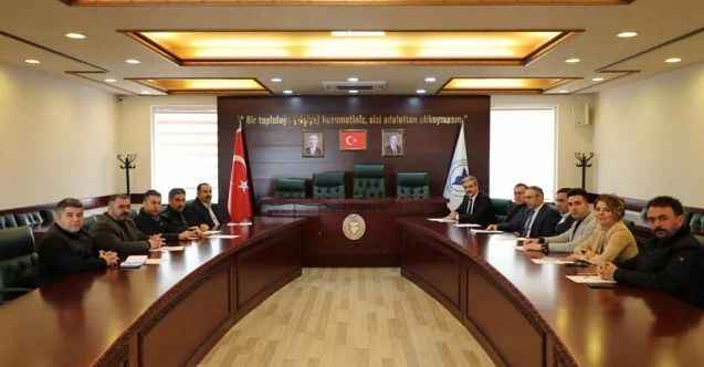 Yozgat Valiliği ve Yozgat Belediyesi'nde toplantılar yapıldı