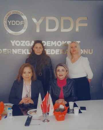 Yozgat Demokrat Dernekler Federasyonu Kadın Komisyonu tarafından 8 Mart Dünya Kadınlar Günü için “Hukuk ve Şiddet” konulu söyleşi gerçekleştirildi