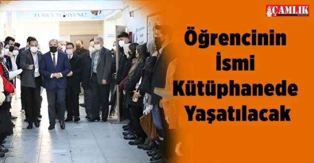 Yozgat'ta Öğrencinin İsmi Kütüphanede Yaşatılacak