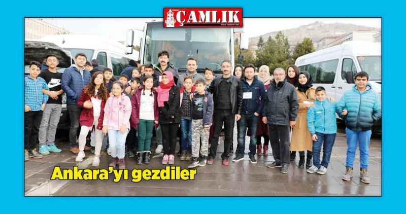 Ankara'yı gezdiler