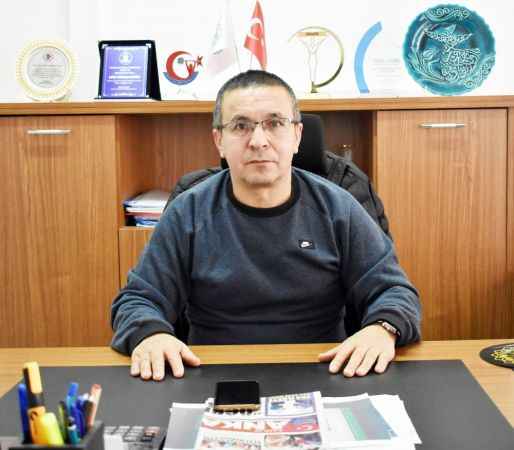 Çamlık Medya Genel Yayın Yönetmeni Tarık Yılmaz, Muşali Kalesi Köyü Dernek Başkanı Hüdayi Akol ile birlikte ASKİ Spor Kulübü Müdürü Derviş Akdoğan’ı makamında ziyaret etti