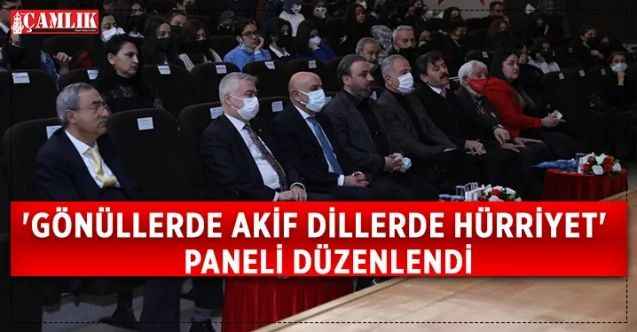 Keçiören Belediyesi, İstiklal Marşı’nın kabulünün 101’inci yılı dolayısıyla öğrencilere yönelik ‘Gönüllerde Akif Dillerde Hürriyet’ konulu panel düzenledi