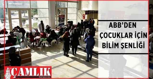 Ankara Büyükşehir Belediyesi, “8-14 Mart Bilim Haftası” nedeniyle Başkentli çocuklara özel bilim şenliği düzenledi