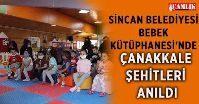 Sincan Belediyesi Bebek Kütüphanesi’nde her hafta çocuk gelişimi etkinliklerinin yanı sıra, milli ve manevi değerlere yönelik programlar da yapılıyor