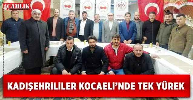 Kadışehrililer Kocaeli’nde tek yürek