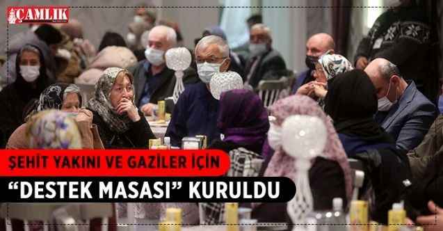 Yenimahalle Belediyesi ilçe genelinde ikamet eden şehit yakınları ve gaziler için belediye bünyesinde “Destek Masası” kurdu