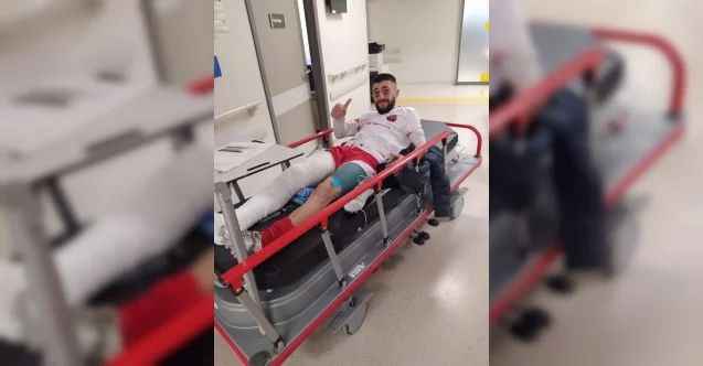 Bölgesel Amatör Lig 5. Bölge 3. Grupta mücadele eden temsilcimiz Yozgatspor 1959 FK’nın başarılı oyuncusu Orhan Uzunböy talihsiz bir sakatlık yaşadı