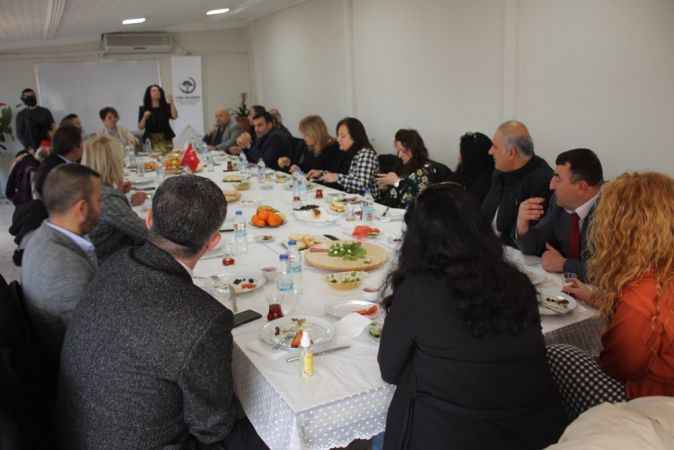 Başkentteki Muhtarlar kahvaltıda bir araya geldi