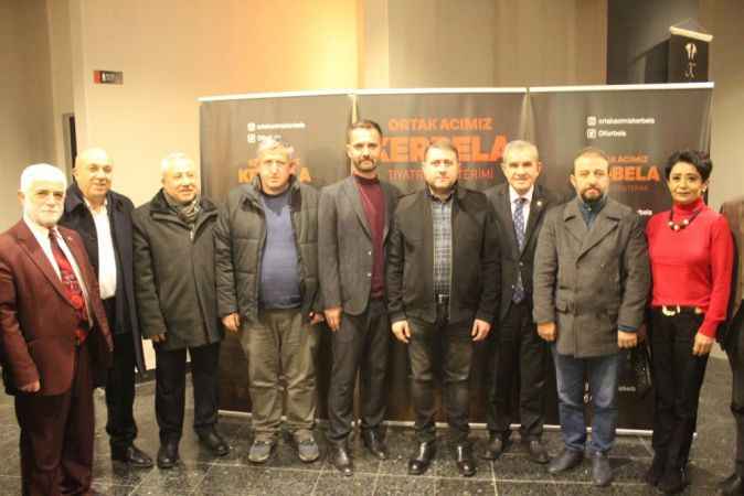 Ortak Acımız “Kerbela” isimli tiyatro oyunu Ankara Çankaya Sahnesinde sahnelendi