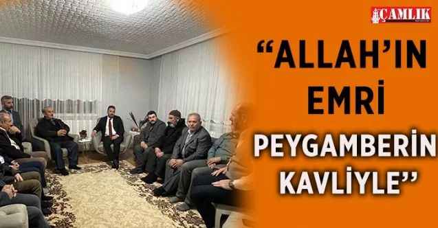 Başkan Ertuğrul Çetin, Altınova Yıldırım Beyazıt Mahalle Muhtarı Seyhan Tozluyurt’un oğluna, Gümüşoluk Mahalle Muhtarı Lokman Aldemir’in kızını istedi