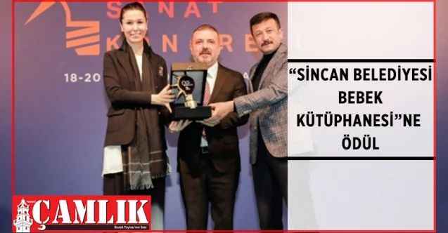 Sincan Belediyesi Bebek Kütüphanesi “Yılın En İyi Yenilikçi Yaklaşım” ödülüne layık görüldü