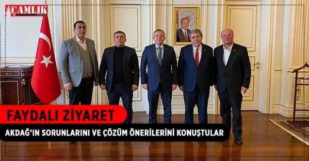Akdağmadeni Süt Üreticileri Birliği Başkanı Hakan Özdemir, beraberindeki heyet ile birlikte Yozgat Valisi Ziya Polat’ı ziyaret etti