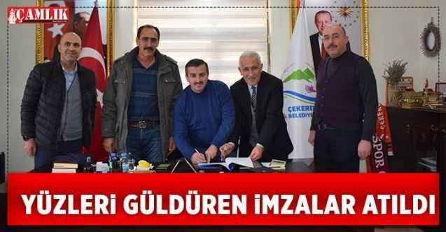 Yozgat'ın Çekerek ilçesinde Yüzleri güldüren imza