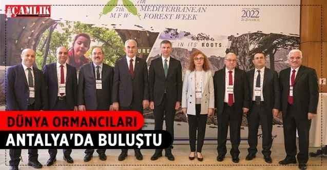 7. Akdeniz Orman Haftası ve 24. FAO Akdeniz Ormancılığı Meseleleri Komitesi (SilvaMed) Oturumu yapılan açılış töreni ile başladı