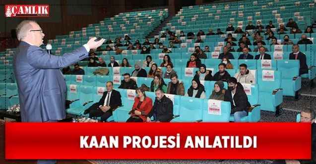 Yozgat'ta Özel güvenlik personeline KAAN Projesi Anlatıldı