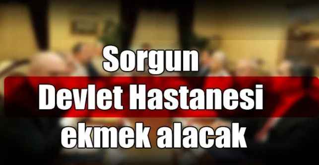 Sorgun Devlet Hastanesi ekmek alacak