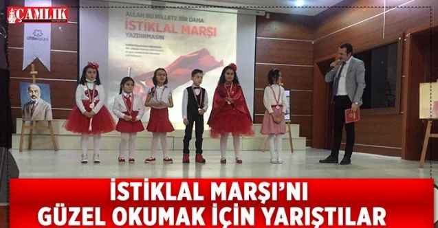 Yozgat'ta İstiklal Marşı’nı güzel okuma yarışması düzenlendi