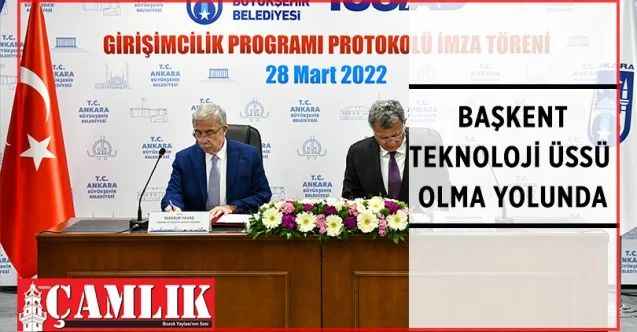 Ankara Büyükşehir Belediyesi ve TÜSİAD arasında girişimcilik programı protokolü imzalandı