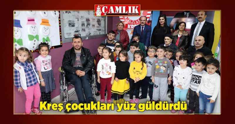 Çocuklar yüz güldürdü