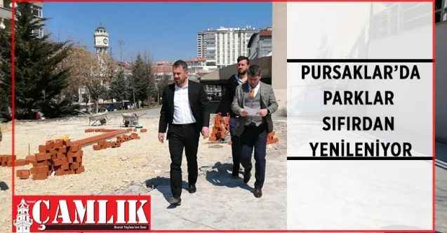 Pursaklar Belediyesi, deforme olan parkları baştan sona yeniliyor