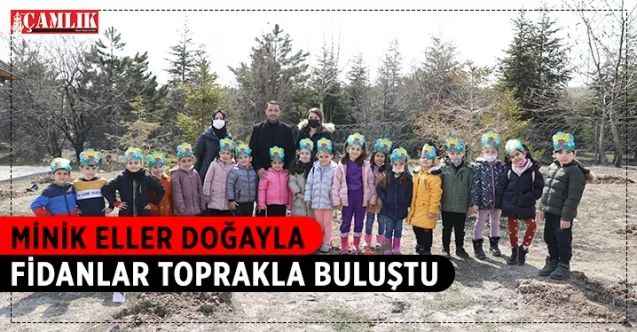 Pursaklar Belediyesi Nezaket Okulu ağaç dikme etkinliği gerçekleştirdi
