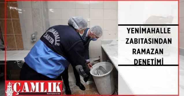 Yenimahalle Belediyesi Zabıta Müdürlüğü ekipleri, Ramazan ayı dolayısıyla tatlı imalathaneleri ve fırınlarda denetim gerçekleştirdi