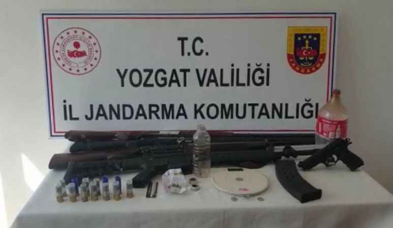 Yozgat İl Jandarma Komutanlığı ekipleri uyuşturucu ile mücadeleyi sürdürüyor