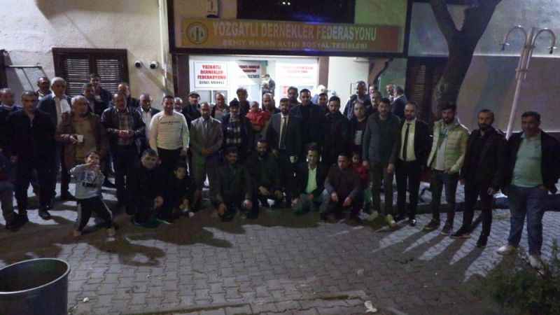 Erbek Köyü Kültür, Yardımlaşma ve Dayanışma Derneği tarafından iftar etkinliği düzenlendi