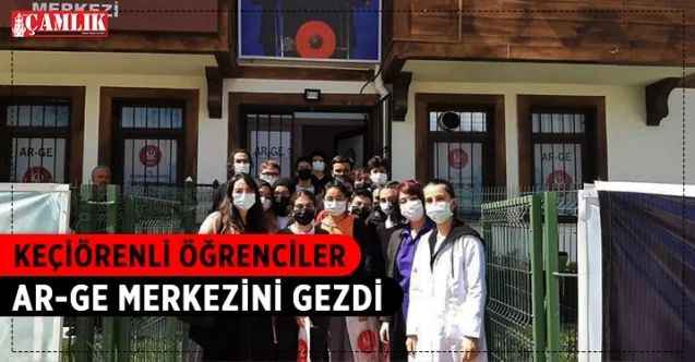 Keçiörenli öğrenciler, Keçiören Belediyesi tarafından kurulan AR-GE merkezini ziyaret ettiler