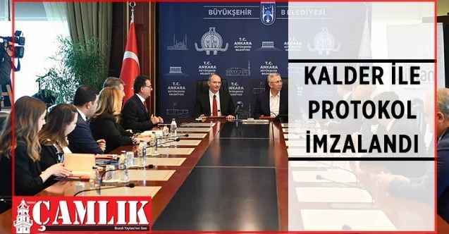 Ankara Büyükşehir Belediyesi, Kalite Derneği ve ulusal iş birliği ortağı Avrupa Kalite Yönetim Vakfı ile protokol imzaladı