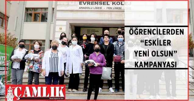 Çankaya Belediyesinin, İlçe Milli Eğitim Müdürlüğü ile okullarda koordineli olarak yürüttüğü çevre farkındalık eğitimleri kapsamında ‘Eskiler Yeni Olsun’ kampanyası farkındalık yaratıyor