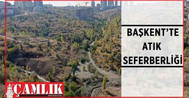 Ankara Büyükşehir Belediyesi, yaklaşık son iki yılda Başkent genelinde 19 bin 50 kamyon atık topladı
