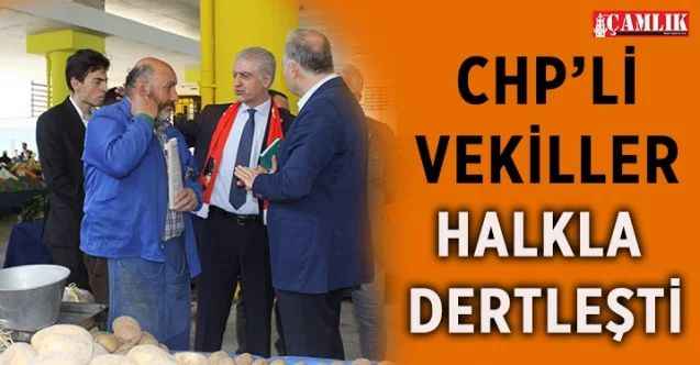 CHP Ankara Milletvekilleri, CHP Etimesgut İlçe Başkanı Av. Cemal Emir ve beraberindeki heyet esnaf ziyaretlerinde bulundu
